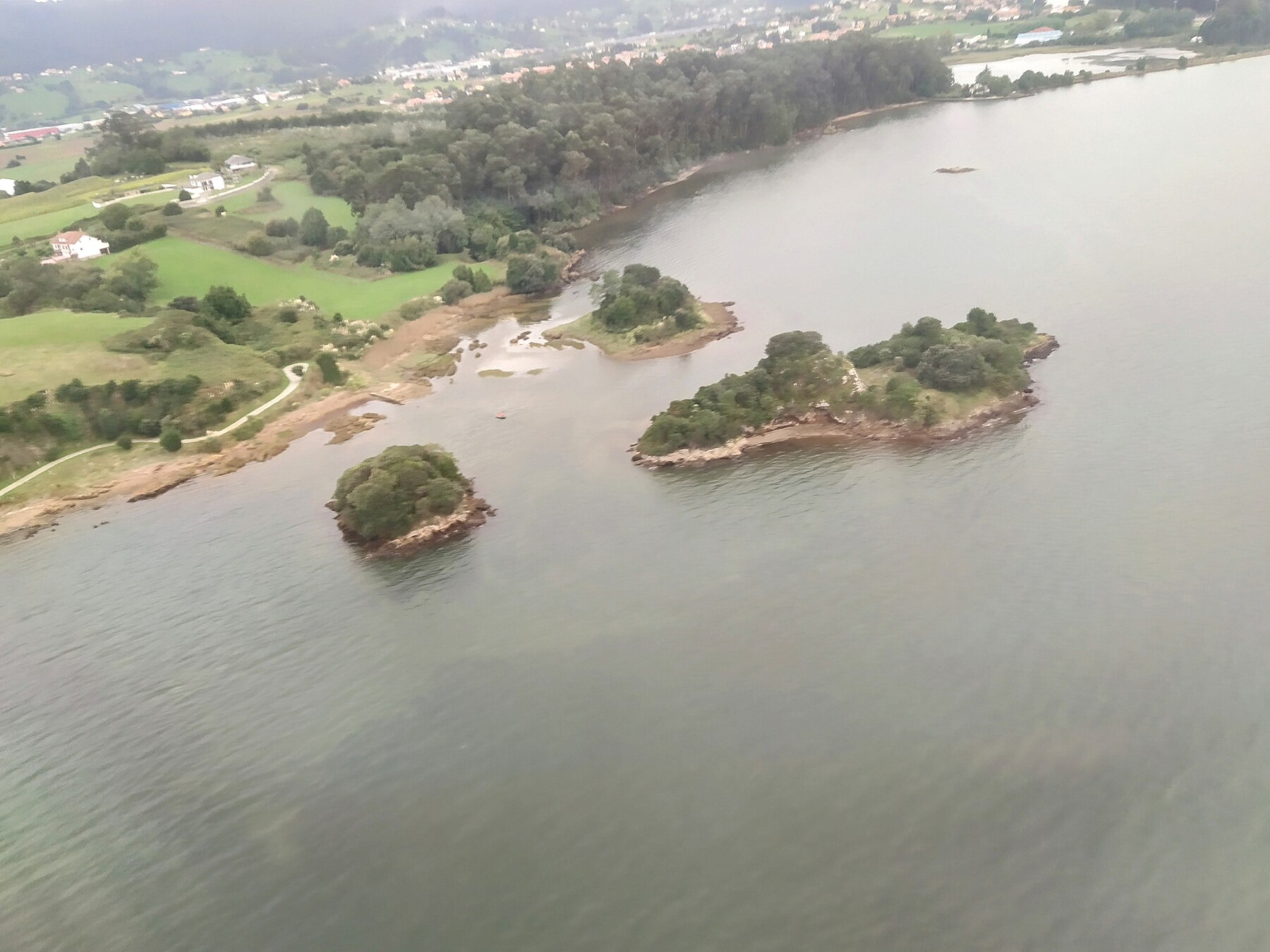 Islas de San Juan en la Bahía de Santander, Cantabria